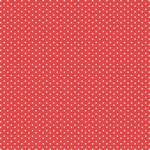 Printed Wafer Paper - Red Dots - Click Image to Close